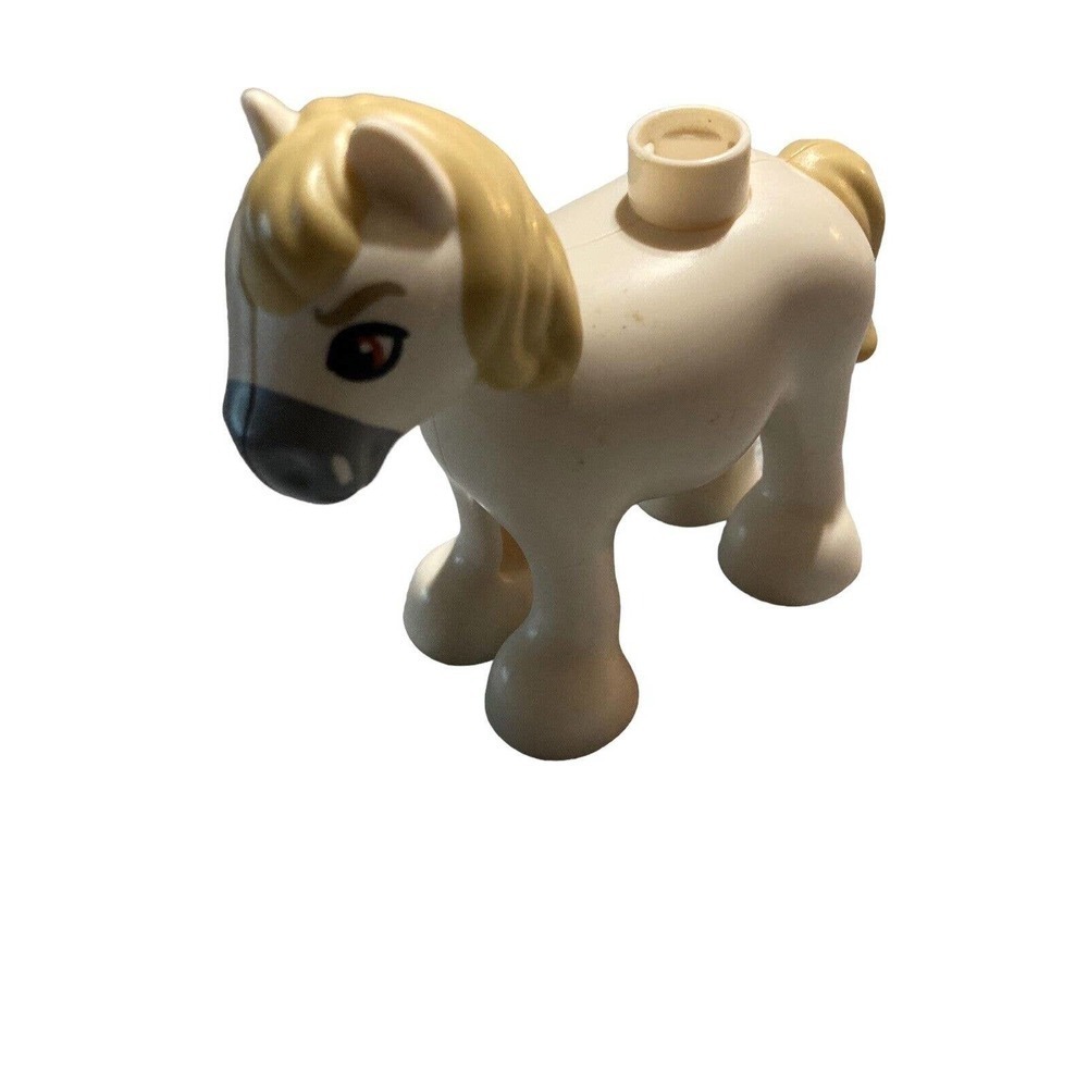Lego Duplo RAPUNZEL'S WHITE HORSE #10878 Replacement Piece Disney Princess